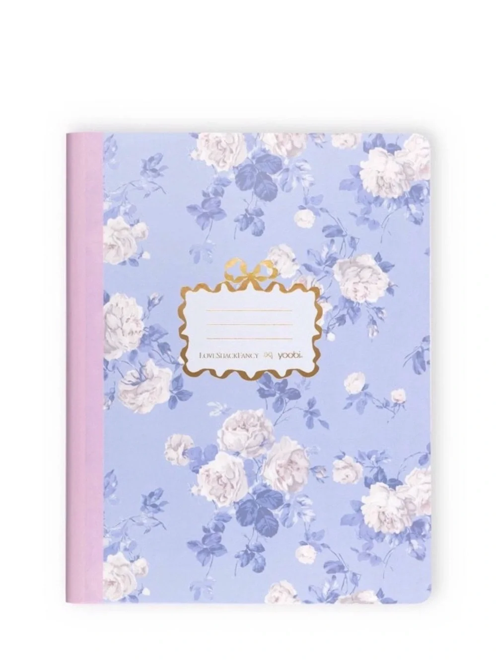 LoveShackFancy Target Yoobi Composition Books Pink & Blue Set 6